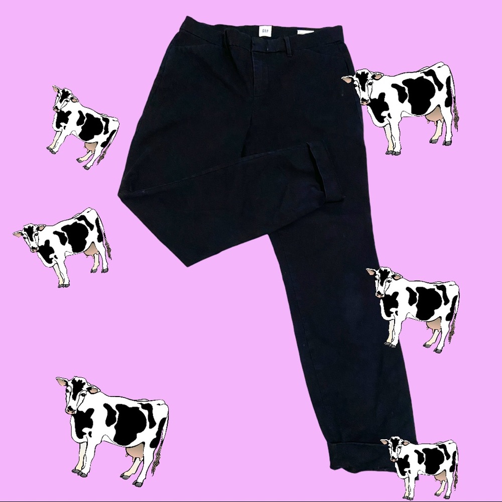 Black gap khaki pants